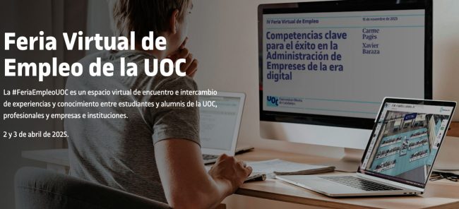 V Feria Virtual de Empleo UOC – Fundació Hospitàlaries Barcelona V Feria Virtual de Empleo UOC - Fundació Hospitàlaries Barcelona