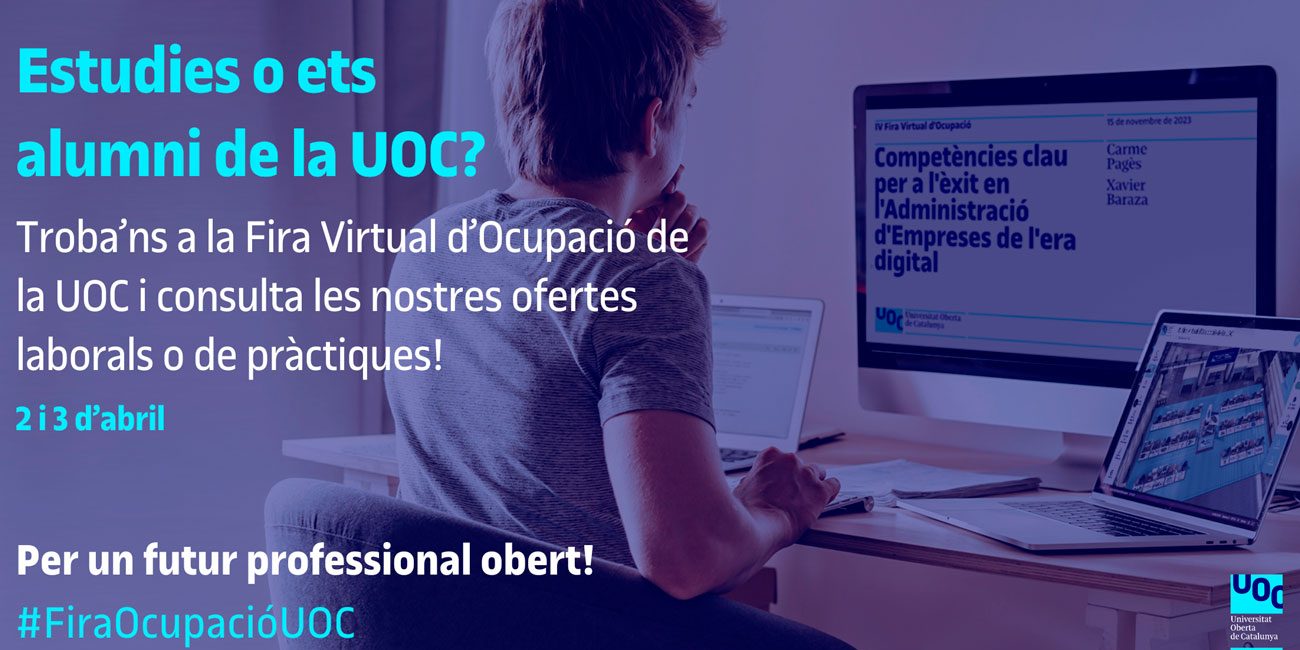 V Fira Virtual Ocupació UOC – Fundació Hospitàlaries Barcelona V Fira Virtual Ocupacio UOC - Fundació Hospitàlaries Barcelona