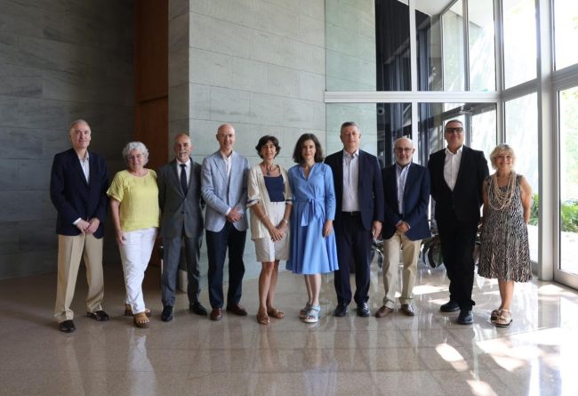 La Dra. Michelle Funk visita centres de la Fundació Hospitalàries La Dra. Michelle Funk visita centres de la Fundació Hospitalàries