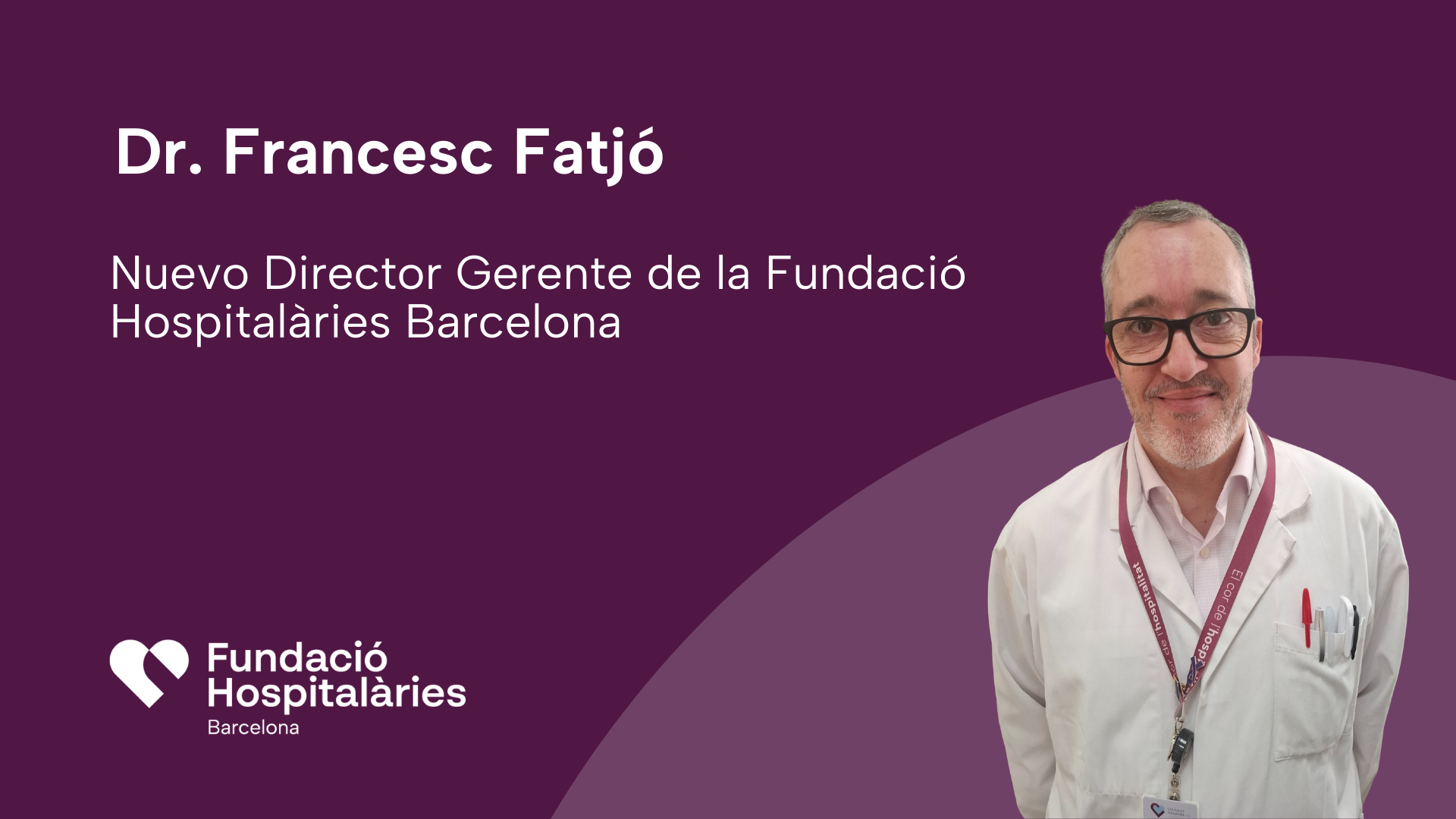 Nomenament Fatjó nou director Nomenament Fatjó nou director