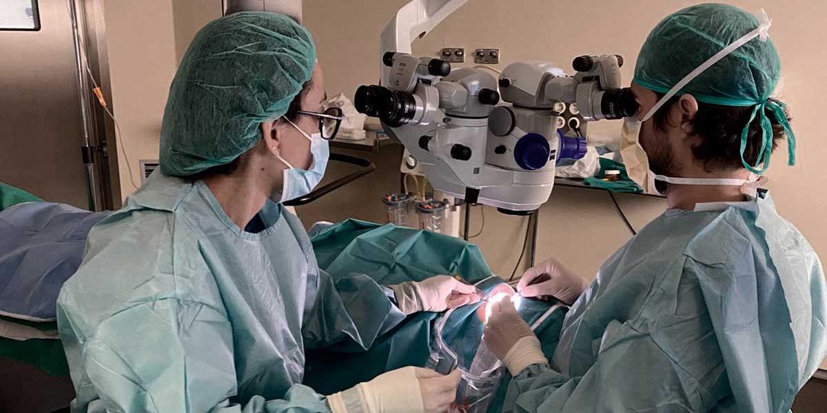 Primer trasplantament de membrana amniòtica en cirurgia ocular
