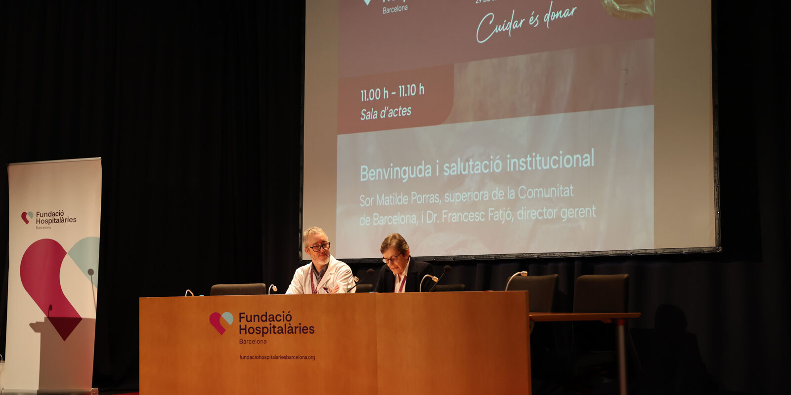 La Fundació Hospitalàries Barcelona celebra Sant Rafael sota el lema «Cuidar és donar» La Fundació Hospitalàries Barcelona celebra Sant Rafael sota el lema «Cuidar és donar»
